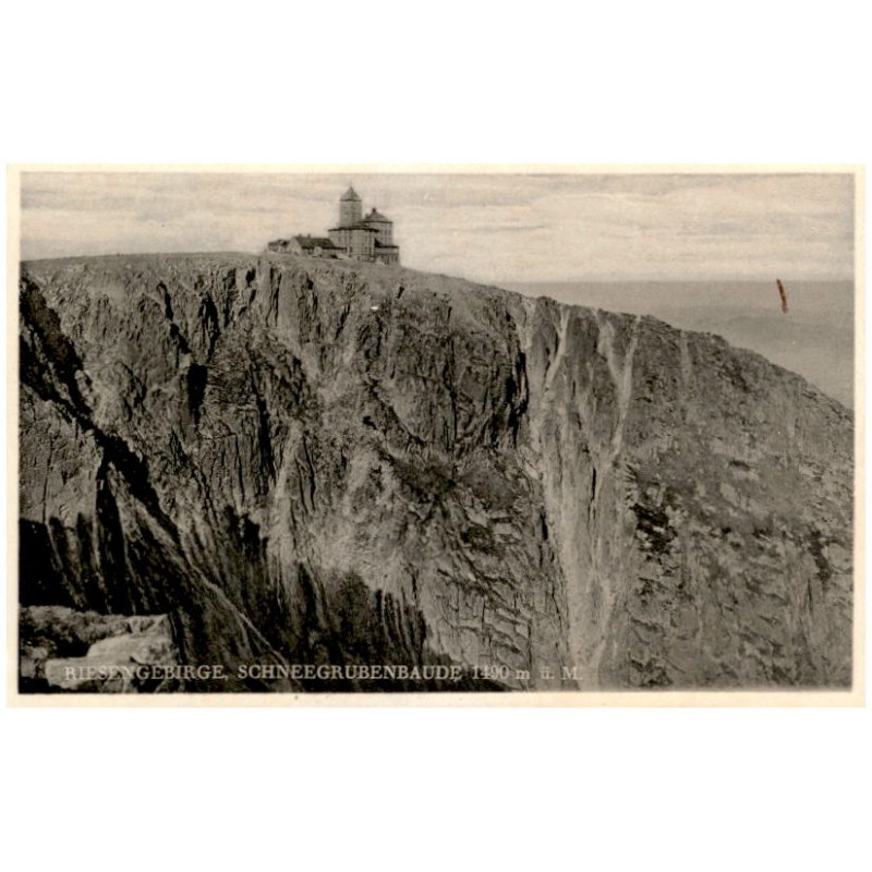 Riesengebirge, Schneegrubenbaude 1490 m ü. M.