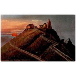 Sonnenaufgang an der Schneekoppe 1605 mtr. ü. d. M.