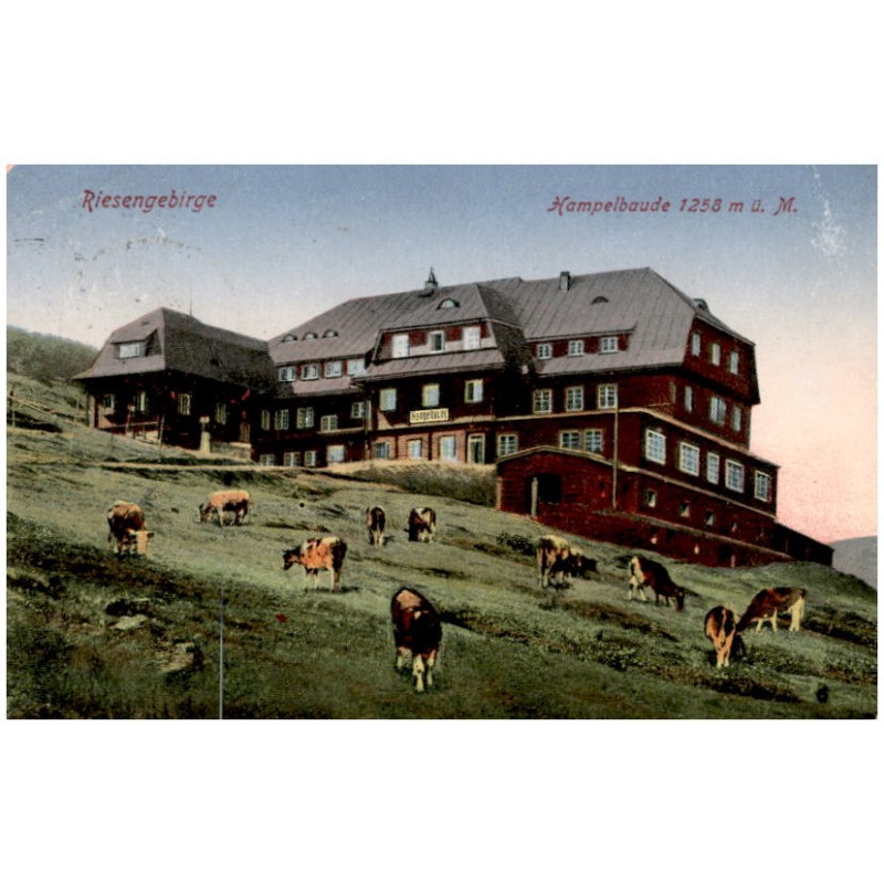Riesengebirge. Hampelbaude 1258 m ü. M.