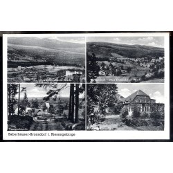 Baberhäuser-Bronsdorf i. Riesengebirge. Max-Heinzelstein-Baude. Bronsdorf - Max-Heinzelstein-Baude. Tumpsabaude. Baberkretscham