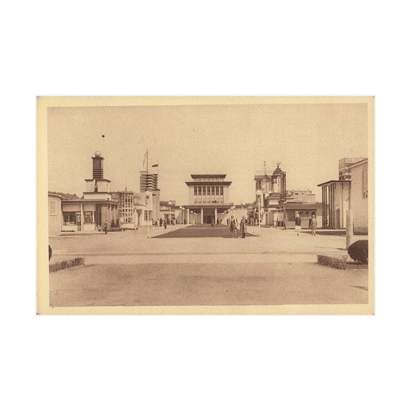 Powszechna Wystawa Krajowa Poznań, maj-wrzesień 1929. Tereny zachodnie, pawilony przemysłu cukrowniczego Fot. W. Kowalczyk, Pozn