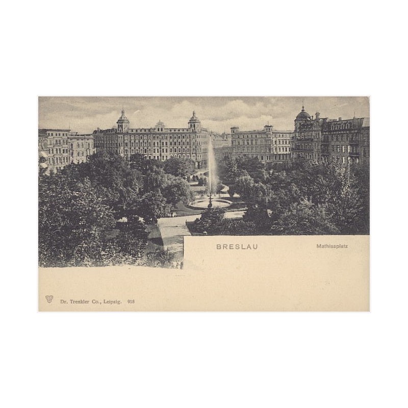 Breslau. Mathiasplatz