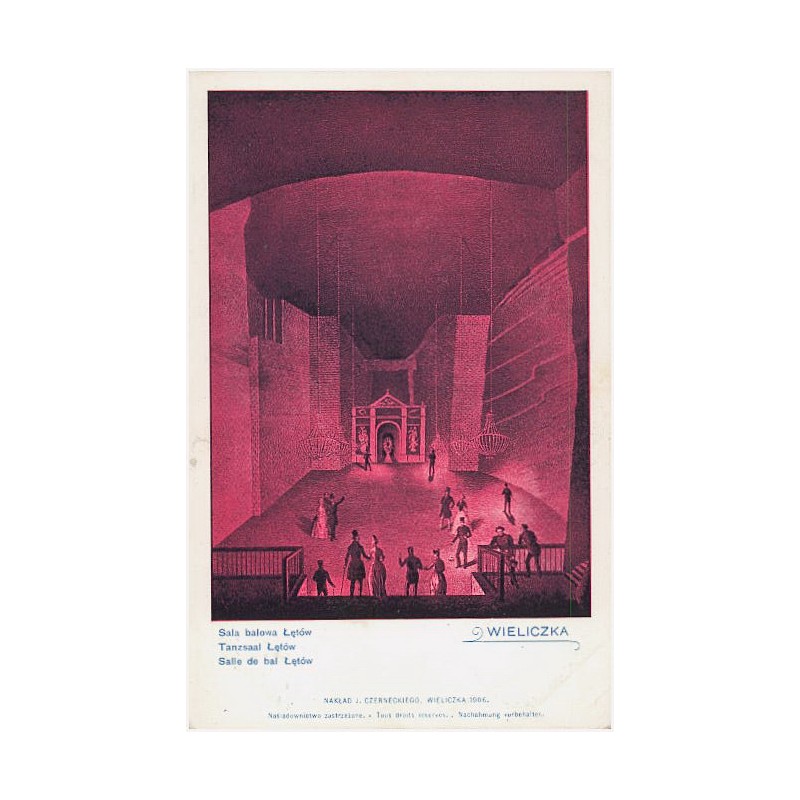 Wieliczka. Sala balowa Łętów. Tanzsaal Łętów. Salle de bal Łętów.