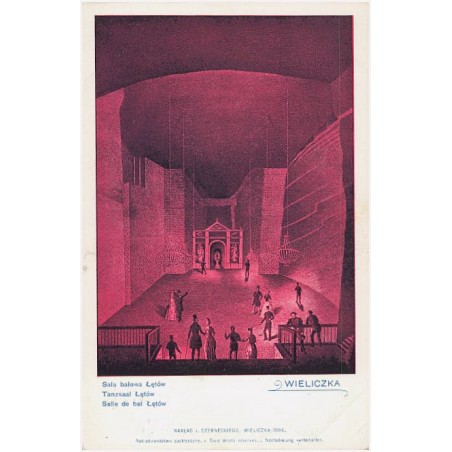 Wieliczka. Sala balowa Łętów. Tanzsaal Łętów. Salle de bal Łętów.
