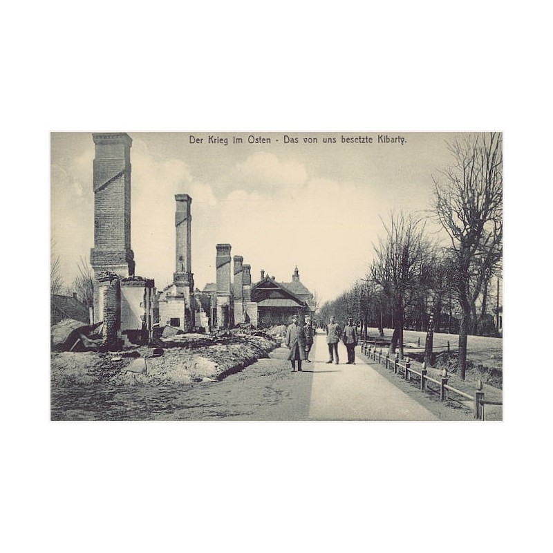 Der Krieg im Osten - Das von uns besetzte Kibarty