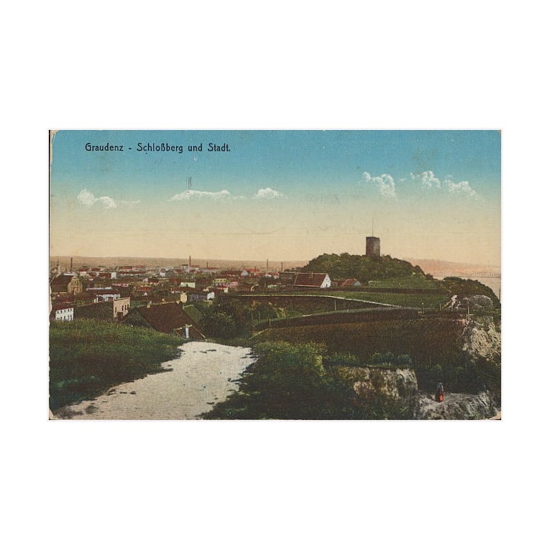 Graudenz - Schloßberg und Stadt