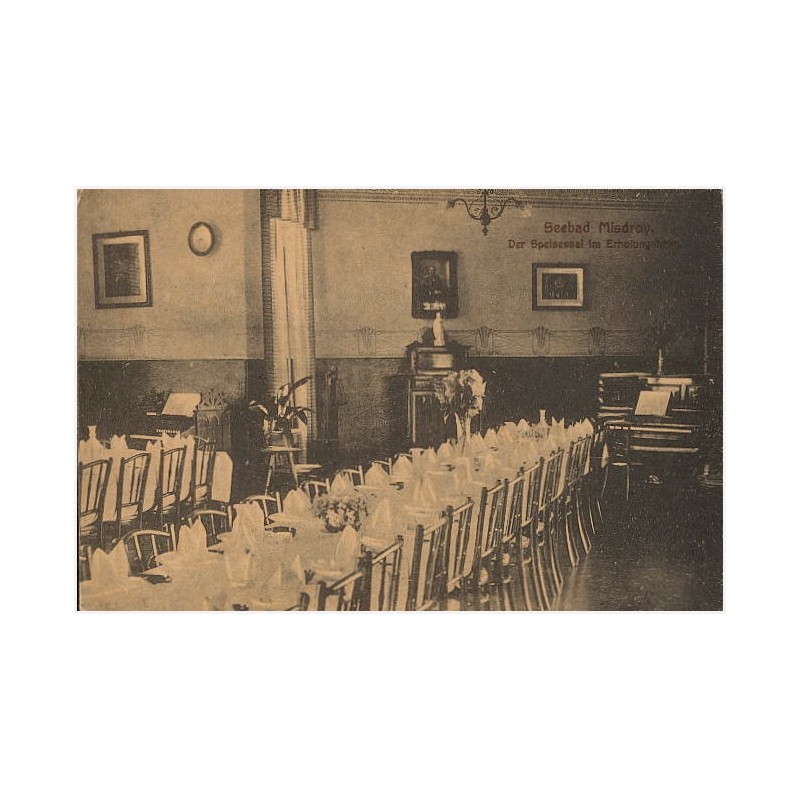 Seebad Misdroy. Der Speisesaal im Erholungsheim