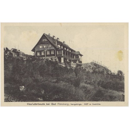 Heufuderbaude bei Bad Flinsberg, Isergebirge. 1107 m Seehöhe