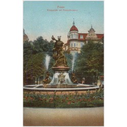 Posen. Königsplatz mit Perseusbrunnen