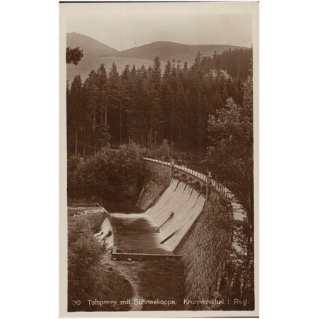 30 Talsperre mit Scheekoppe, Krummhübel i. Rsgb