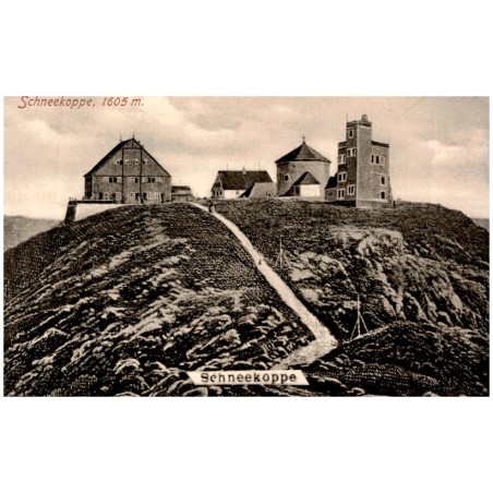Schneekoppe, 1605 m. Schneekoppe