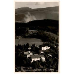 Hain i. Riesengeb. Schneekoppenblick über Hotel Wilhelmshöhe 166