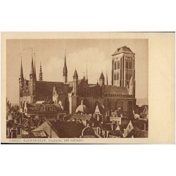 Danzig. Marienkirche. Nordseite, 1485 vollendet