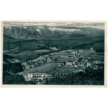 Riesengebirge. Brückenberg mit Teichränder