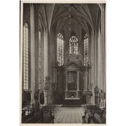 Görlitz. Peterskirche. Inners 1423-1457. Gewölbe vollendet 1497. Altar 1695 von George Heermann, Hofbildhauer in Dresden. 3