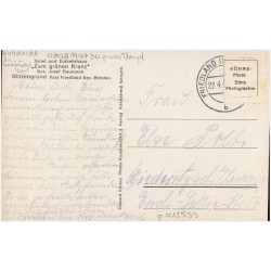 Blitzengrund b. Friedland Bz. Breslau "Zum grünen Kranze" 6479
