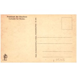Blick auf den Park / Rewers: Pensionat der Ursulinen. Carlowitz bei Breslau.