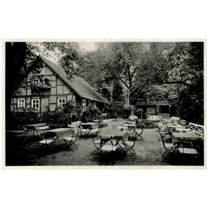 Priebus i. Schles. Restaurant Schweizerhaus direkt am Hungerturm u. Freilichtbühne. Bes. H. Lenmann