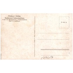 Priebus i. Schles. Restaurant Schweizerhaus direkt am Hungerturm u. Freilichtbühne. Bes. H. Lenmann
