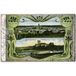 Gruss vom Truppen-Uebungsplatz Posen. Offizier-Casino. Schloss