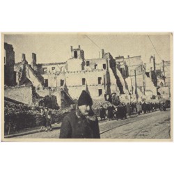 Warszawa. ul. Graniczna. Warschau. Graniczna Strasse / zniszczenia wojenne z 1939 roku