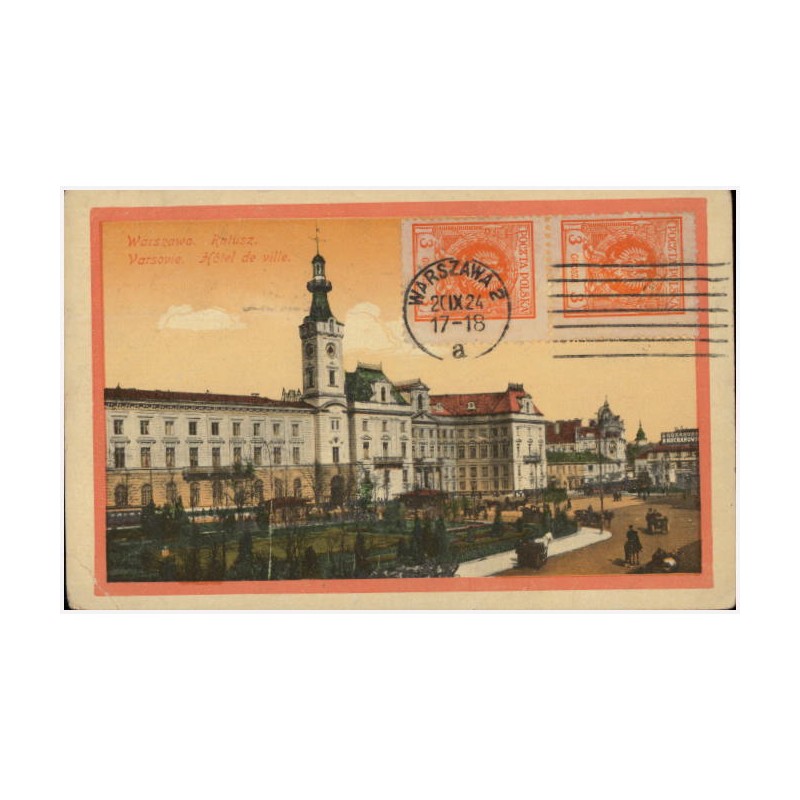 Warszawa. Ratusz. Varsovie Hôtel de ville