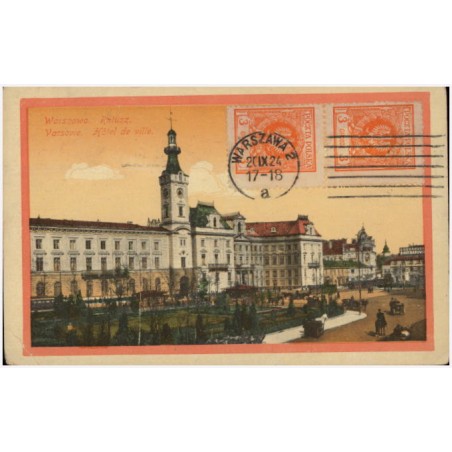 Warszawa. Ratusz. Varsovie Hôtel de ville