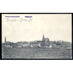 Pamiątka z Piekar Śl. Deutsch-Piekar. Totalansicht
