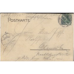 Gruss aus Gasthof Dittersbach (Emil Tränkner.)