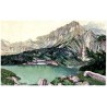 Jára Sedláček: Tatry - Tátra. Popradské jazero, 1513 m. Popper-See, 1513 m. Poprádi-tó, 1513 m
