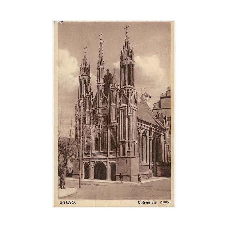 Wilno. Kościół św. Anny