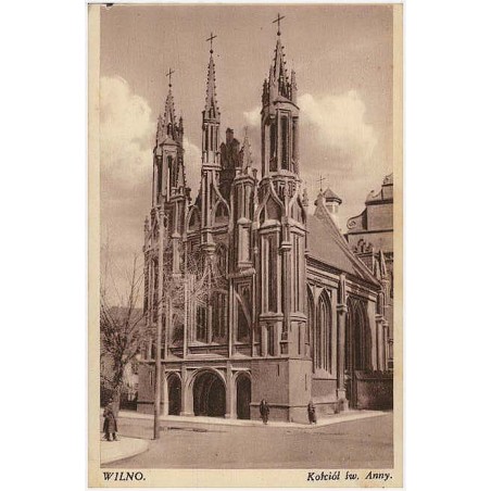 Wilno. Kościół św. Anny