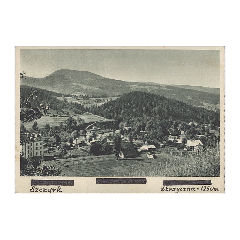 Szczyrk. Skrzyczna - 1250m / Schirk (Oberschles.) Die Schöne Beskiden Der Skrzyczne - 1250 m / Rewers: Der Skrzyczne (Rauhkoppe)
