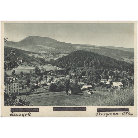 Szczyrk. Skrzyczna - 1250m / Schirk (Oberschles.) Die Schöne Beskiden Der Skrzyczne - 1250 m / Rewers: Der Skrzyczne (Rauhkoppe)