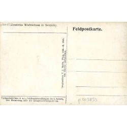 2064 FJM Zerstörtes Wächterhaus in Swidniky. [...]