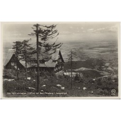 Die Heufuderbaude (1107 m) bei Bad Flinsberg i. Isergebirge. Silesia 1004