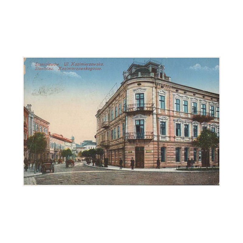 Stanisławów. Ul. Kazimierzowska. Stanislau. Kazimierzowskagasse