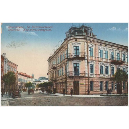 Stanisławów. Ul. Kazimierzowska. Stanislau. Kazimierzowskagasse