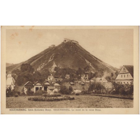 Krzemieniec. Góra Królowej Bony. Krzemieniec. Le mont de la reine Bona