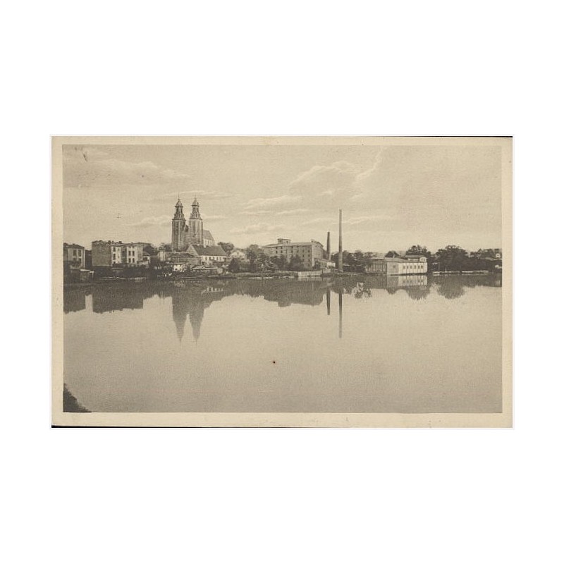 Gniezno. Widok ogólny z Katedrą