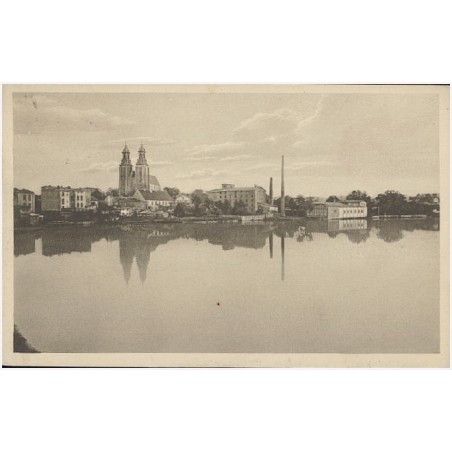 Gniezno. Widok ogólny z Katedrą