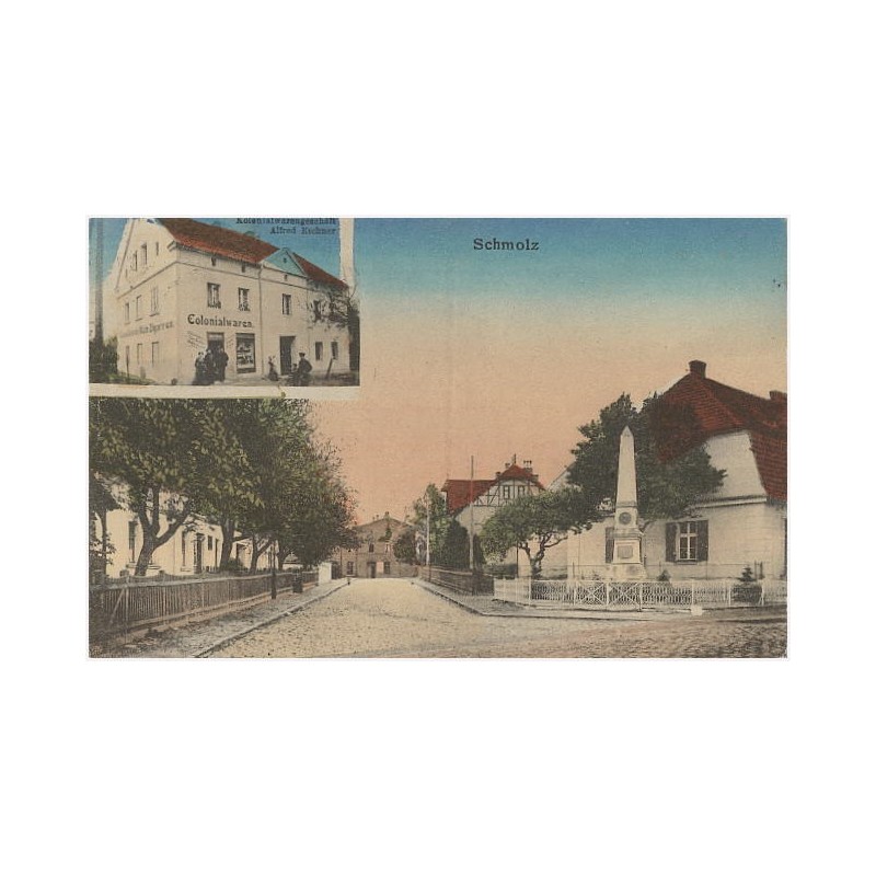 Schmolz. Kolonialwarengeschäft Alfred Eichner