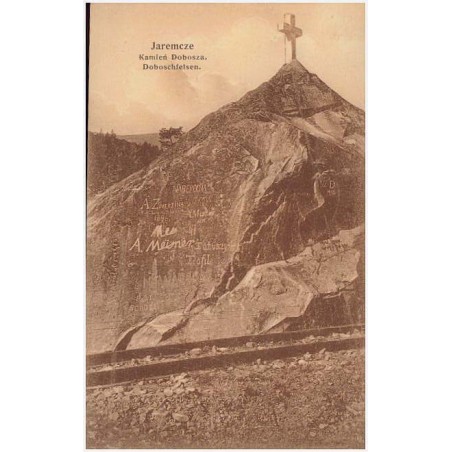 Jaremcze. Kamień Dobosza. Doboschfelsen