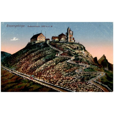 Riesengebirge. Schneekoppe 1605 m ü. M.