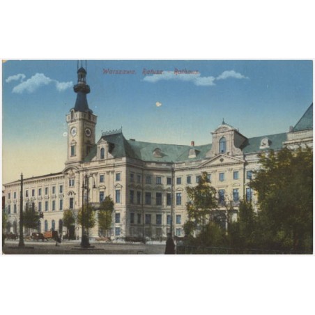 Warszawa. Ratusz. — Rathaus