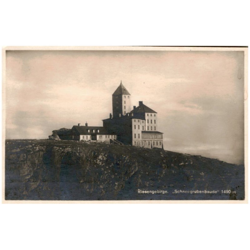 Riesengebirge. "Schneegrubenbaude" 1490 m