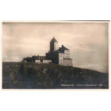 Riesengebirge. "Schneegrubenbaude" 1490 m