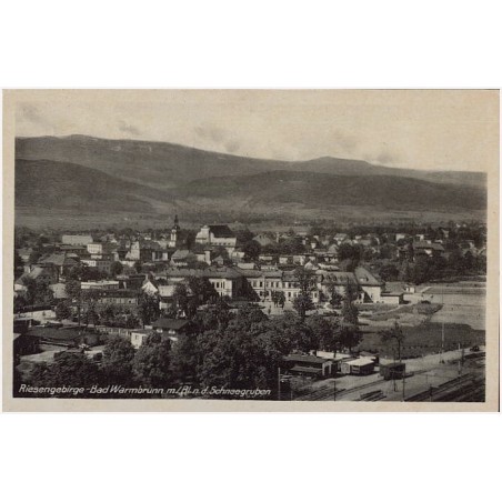 Riesengebirge-Bad Warmbrunn m/ Bl. n. d. Schneegruben