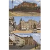 Graudenz, Arillerie-Kaserne. Graudenz, Marktplatz. Graudenz, Marienwerdestr