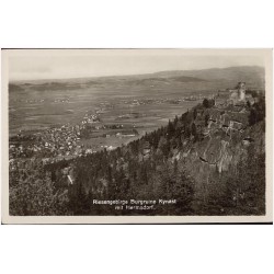 Riesengebirge Burgruine Kynast mit Hermsdorf